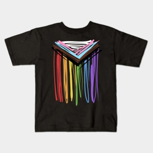 Progress Scribble Flag Kids T-Shirt